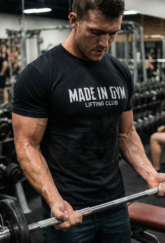 "Made in Gym" Club Member Performance Tee