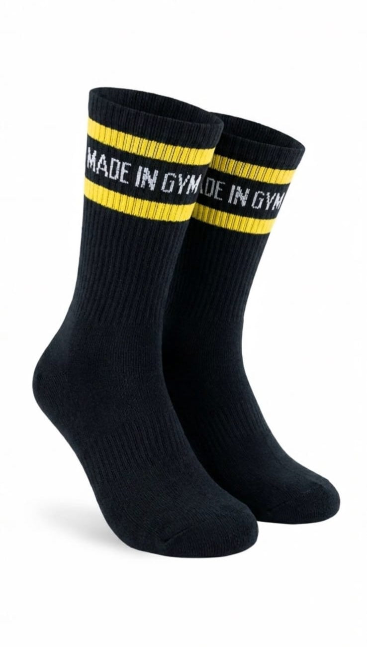 Made in Gym" Everyday Training Crew Socks