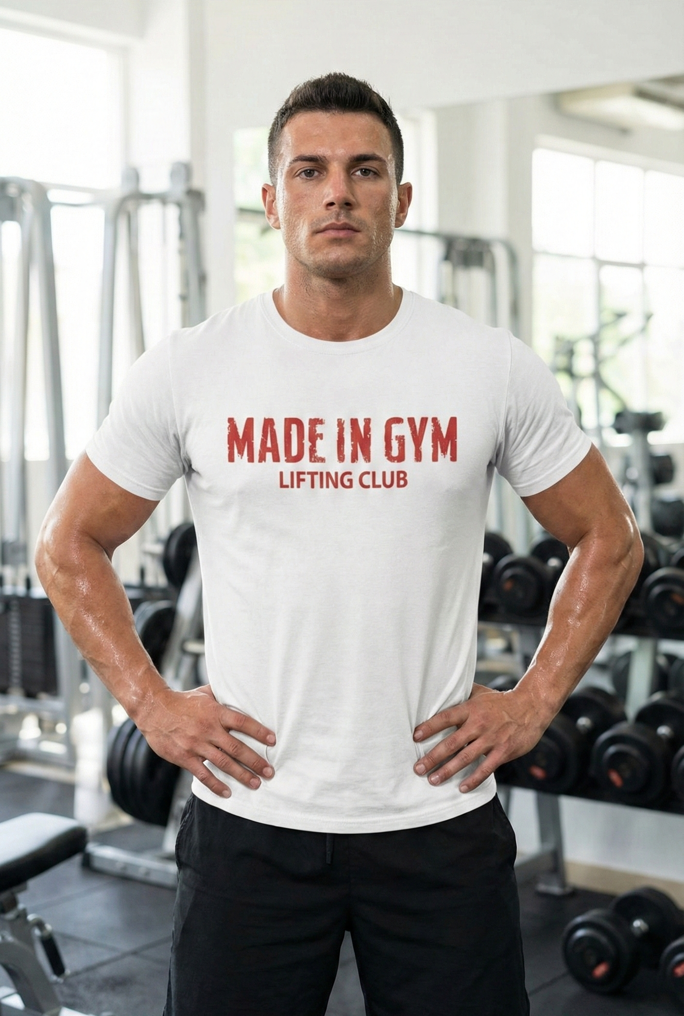 "Made in Gym" Club Member Performance Tee