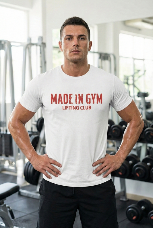 "Made in Gym" Club Member Performance Tee