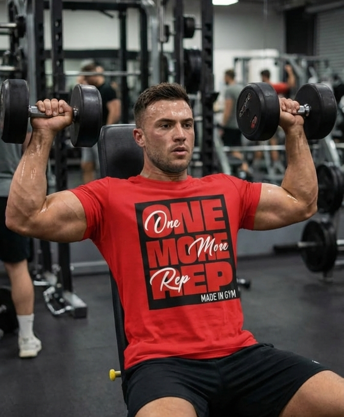 One More Rep Made In Gym Shirt