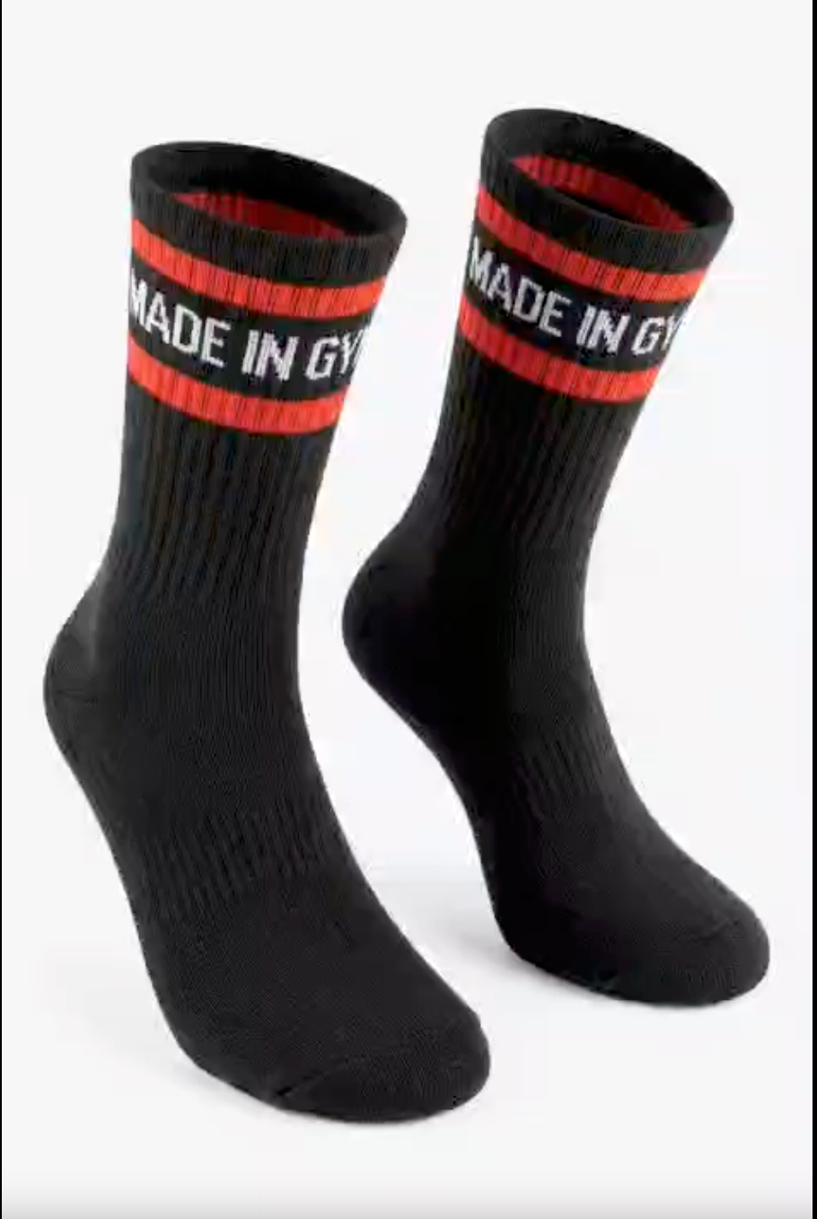 Made in Gym" Everyday Training Crew Socks