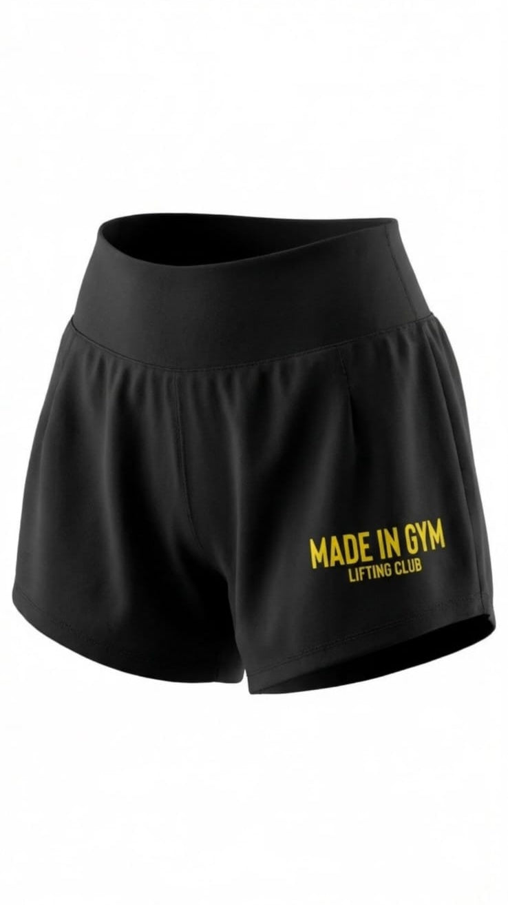 "Made in Gym" Contour Compression Shorts