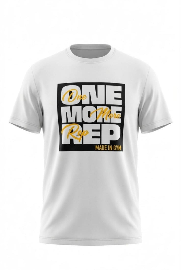 One More Rep Made In Gym Shirt