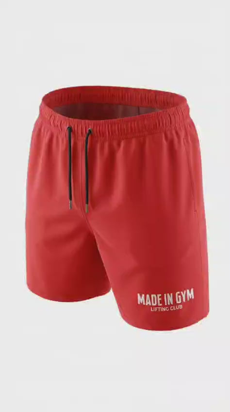 "Made in Gym" High-Rep Performance Shorts